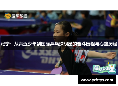 张宁：从青涩少年到国际乒乓球明星的奋斗历程与心路历程
